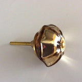 Gold Mercury Glass Cabinet Knobs Drawer Pulls 1.75 Inch-Dwyer Home Collection