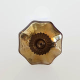 Gold Mercury Glass Cabinet Knobs Drawer Pulls 1.75 Inch-Dwyer Home Collection