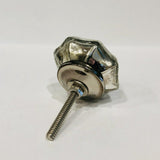 Silver Mercury Cabinet Knobs Drawer Pulls 1.75 Inch-Dwyer Home Collection