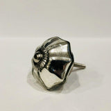 Silver Mercury Cabinet Knobs Drawer Pulls 1.75 Inch-Dwyer Home Collection