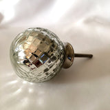 Mercury Cabinet Knobs Drawer Pulls 2 Inch With Texture-Dwyer Home Collection