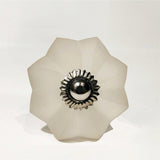 Frosted White Glass Cabinet Knobs 1.75 Inch Matching Handles-Dwyer Home Collection